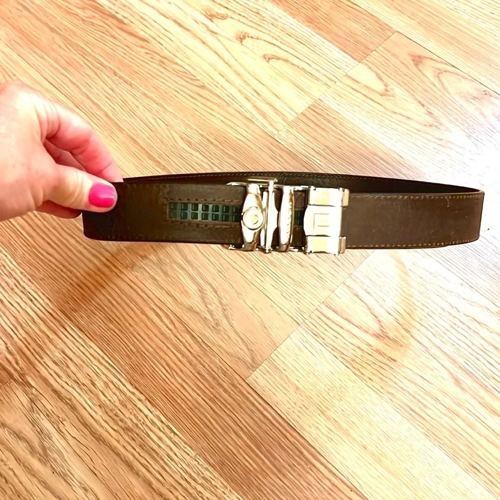 Anson Belt & Buckle, Premium Full Grain Leather Belt, ALL 5-STAR REVIEW, EUC,OS